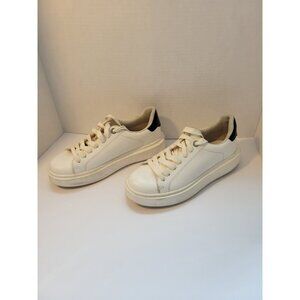 Steve Madden Womens Catcher CATC05S1 White Casual Shoes Sneakers Size 6M